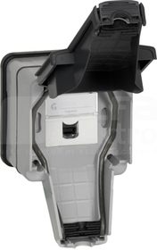 PLEXO RJ45 kat.6 FTP szary Gniazdo komputerowe