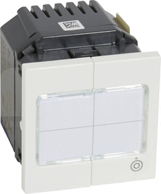 M45 2500W biały Łącznik pojedynczy