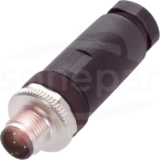 BCC M435-0000-2A-000-A1X575-000 M12 5P Wtyk męski prosty