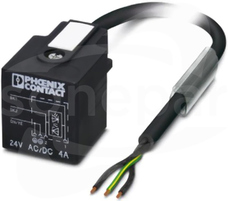 SAC-3P- 1,0-PUR/A-1L-Z Sensor/actuator cable