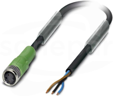 SAC-3P-5,0-PUR/M 8FS 0,34 Kabel czujnika/urządzenia wykonawczego