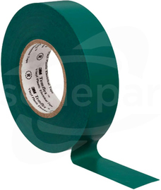 TEMFLEX1300 19x0,13 20m zielony Taśma izolacyjna