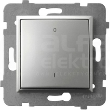ARIA 10AX IP20 srebrny Łącznik dwubiegunowy