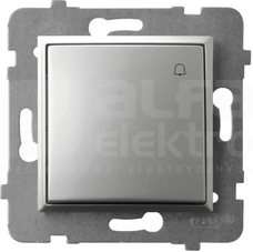ARIA 10AX IP20 srebrny Łącznik zwierny dzwonek