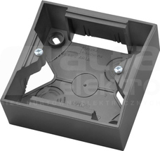 ARIA wys.32mm szary mat Puszka instalacyjna pojedyncza