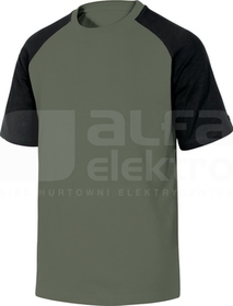 GENOA zielono-czarny S T-shirt