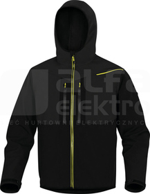 HORTEN2 czarno-pomarańczowy XXL Bluza softshell