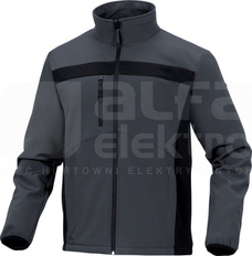 LULEA2 szaro-czarny 3XL Bluza softshell