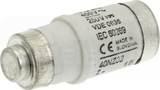 D02 40A T gL/gG 400VAC E18 Wkładka bezpiecznikowa D0