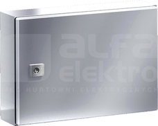 AE 380x300x155 V2A Szafa z płytą montażową metalowa