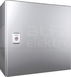 AX 380x380x210 1.4301 Szafa z płytą montażową metalowa