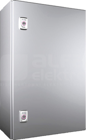 AX 380x600x210 1.4301 Szafa z płytą montażową metalowa