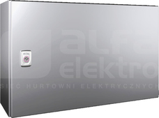 AX 600x380x210 1.4301 IP66 Szafa z płytą montażową metalowa