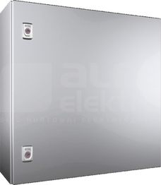 AX 600x600x210 1.4301 Szafa z płytą montażową metalowa