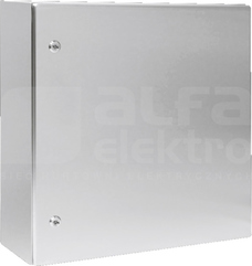 AE 600x600x210 INOX 1.4404 Szafa z płytą montażową