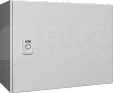 AX 380x300x210 Szafa z płytą montażową metalowa