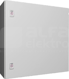 AX 600x600x210mm Szafa z płytą montażową metalowa