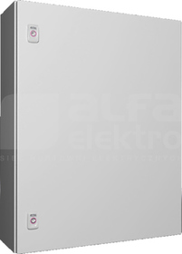 AX 600x760x210 RAL7035 Szafa z płytą montażową metalowa