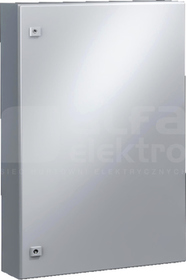 AE 600x1000x250 RAL7035 Szafa z płytą montażową