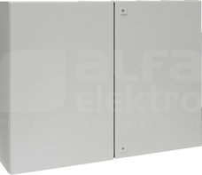 AE 1000x760x210 RAL7035 Szafa z płytą montażową