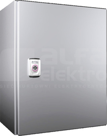 AX 380x380x210 1.4404 Szafa z płytą montażową metalowa