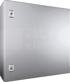 AX 600x600x210 1.4404 Szafa z płytą montażową metalowa