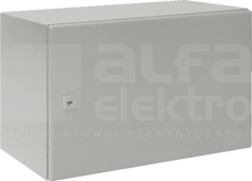 AE 600x380x350 RAL7035 Szafa z płytą montażową