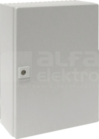 EB E-Box 300x400x155 RAL7035 Obudowa z płytą montażową metalowa