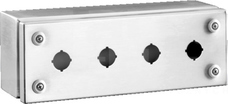 SM INOX 304 4-poz.ster.IP66 Obudowa przycisków