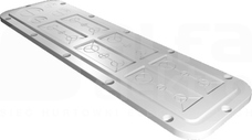 AX SZ PLASTIC 534x149mm Płyta kołnierzowa
