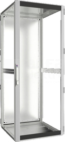 TS IT 800x2000x800 pusta Szafa drzwi przeszklone metalowa