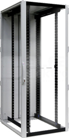DK TS IT 800x2000x1000 42U Szafa drzwi szklane pełne metalowa