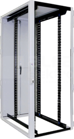 DK TS IT 800x2000x1200 42U Szafa drzwi szklane pełne metalowa