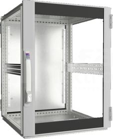 TS IT 600x800x600 RAL7035 Szafa sieciowa metalowa