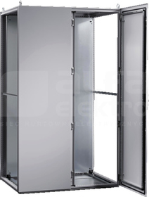 TS 1000x2000x400 RAL7035 Szafa sterownicza 2-drzwiowa metalowa