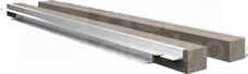 VX 1200mm (4szt) Profil do wprowadzania kabli