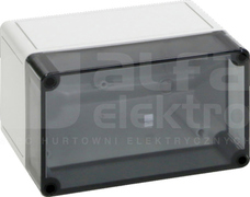 PK 180x110x111 IP66 (2szt) Obudowa PC pokrywa transp z tworzywa