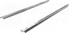 ISV AE W4 600mm (2szt) Szyna działowa pionowa