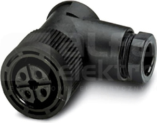 SACC-M18FR-4CON-PG9 M18 4P Wtyk żeński kątowy
