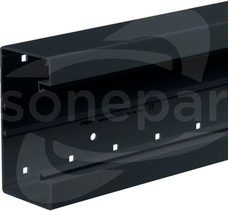 BRP6513019011 podstawa 130mm BRP kanał czarny 65x130x2000
