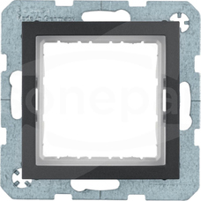 B.X systo 45x45mm antracyt mat Zestaw adaptacyjny