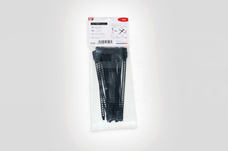 SOFTFIX XS-TPU-BK 180x7,0 czarny (16szt) Opaska kablowa rozpinalna