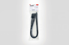 SOFTFIX XL-TPU-BK 580x28,0 czarny (3szt) Opaska kablowa rozpinalna