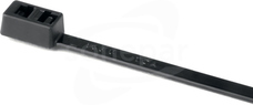 T50RDH-PA66W-BK 210x4,7mm czarny Opaska kablowa