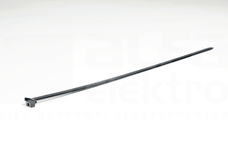 KR8/33-PA66UV-BK 330x8,0 czarny UV Opaska kablowa gładka blokowana na bolec