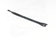 TEXTIE S-PA66/PP-BK (10szt) czarny Opaska rzepowa