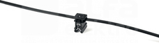 T50ROSEC4A-W-PA66W-BK 200x4,6 czarny Opaska kablowa