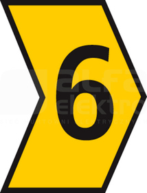 HGDC2-5 6-PVC-YE żółty Oznacznik