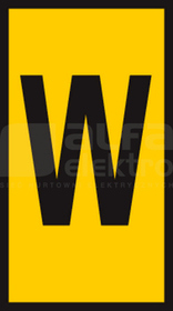 WIC3-W-PA66-YE żółty Oznacznik zatrzaskowy