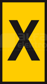 WIC1-X-PA66-YE żółty Oznacznik zatrzaskowy